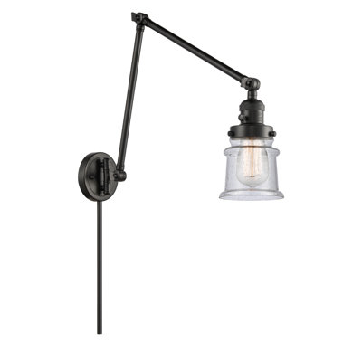 Capone Plug-in Swing Arm Sconce