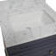 Ensemble de meuble-lavabo simple 24 po avec comptoir en marbre Carrara gris Francfort-745017087-762033612