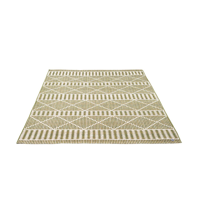 Geometric Hand Woven Indoor / Outdoor Area Rug, Rectangle 160 x 235cm