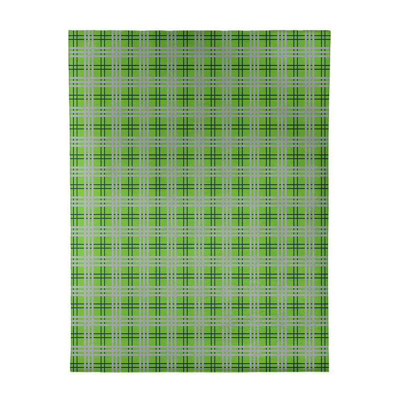 Tapis écossais vert, Rectangle 9 pi x 12 pi