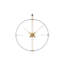 Mini Bilbao Wood Skeleton Wall Clock-1168726685