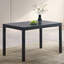 Mobilier de cuisine moderne en bois à finition noire 1pc