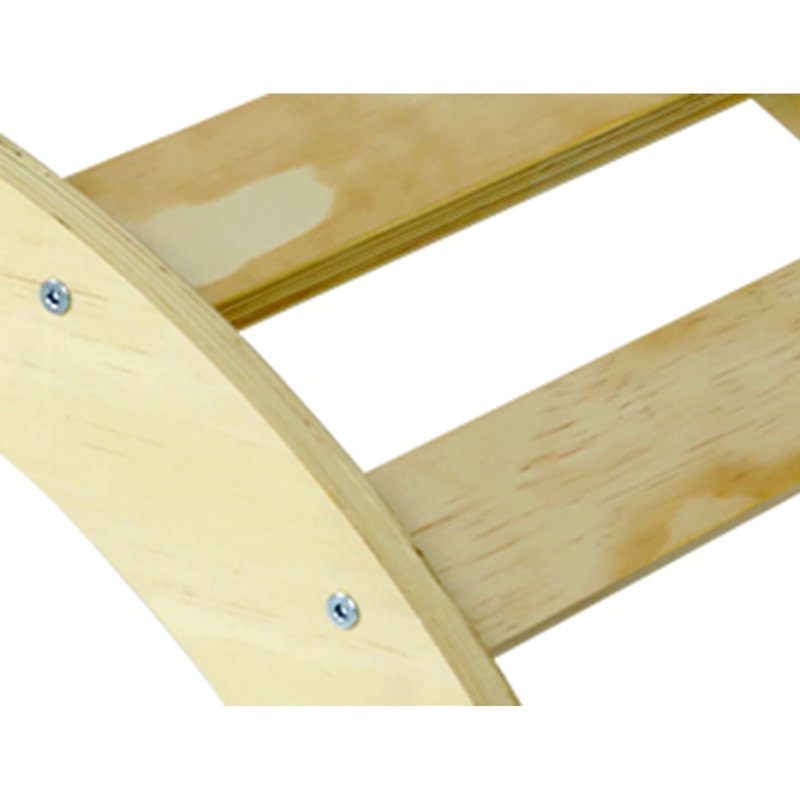 3-en-1 MONTESSORITODDLERS Arch Climber (bois naturel)