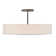 Cilindro Textrene Fabric Semi Flush Mount
