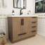 Meuble-lavabo autoportant avec tiroirs à droite Carla-1996190860-1996190858