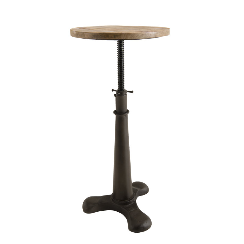 Seaton Swivel Adjustable Height Counter Stool with Metal Frame