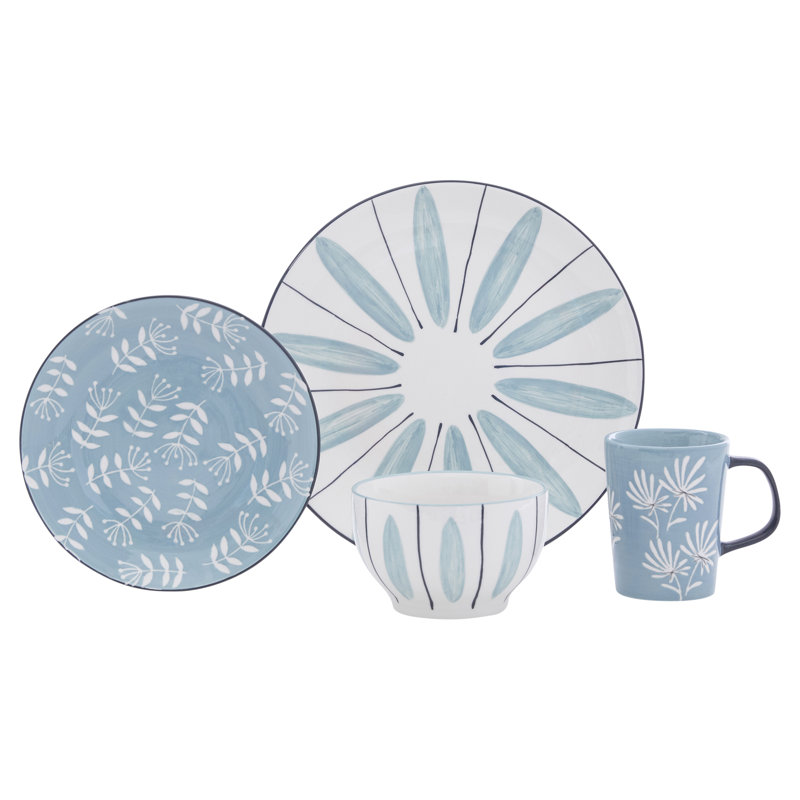 Service de table 16 pièces Vaughn Blue