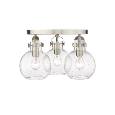 Slocomb Glass Semi Flush Mount