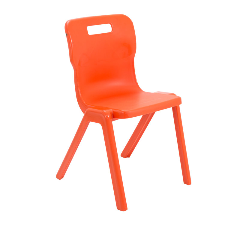 Kristen Children's Desk / Activity Chair, H56.3 x W36 x D34cm, Orange