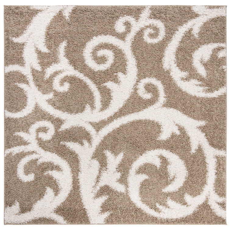 Byrnedale New York Shag Performance Machine Washable Floral Rug