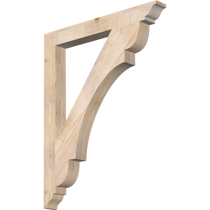 Support olympique traditionnel, Douglas (lisse), H 40 po x l 3,5 po x P 32 po