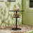 Raghul Round Metal Base Dining Table-2103947182