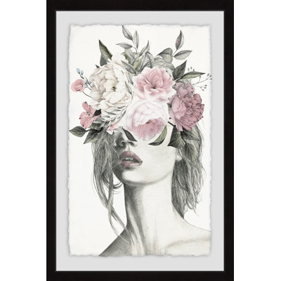Smokey Flower Crown II - Single Picture Frame Print