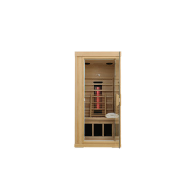 Sauna simple à pruche