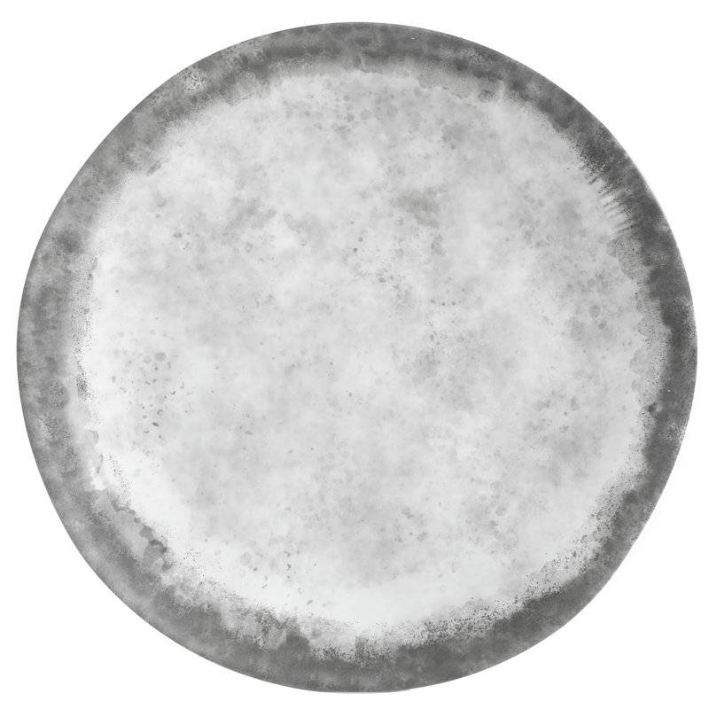 Gray Granite Melamine Dinnerware Set - Service for 4