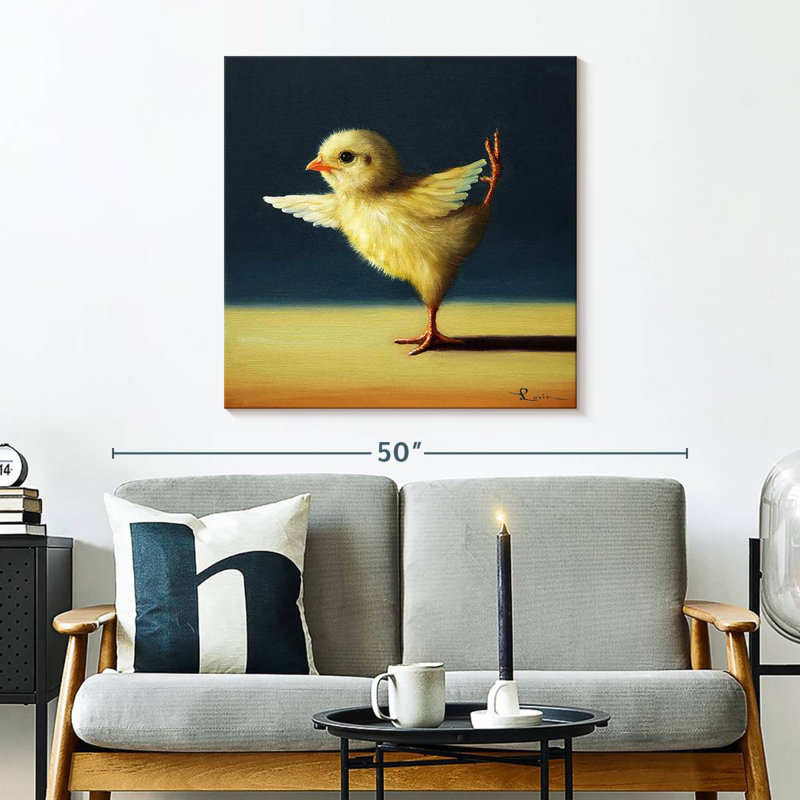 Ketti Yoga Chick Dancer Pose, 30" H x 30" W