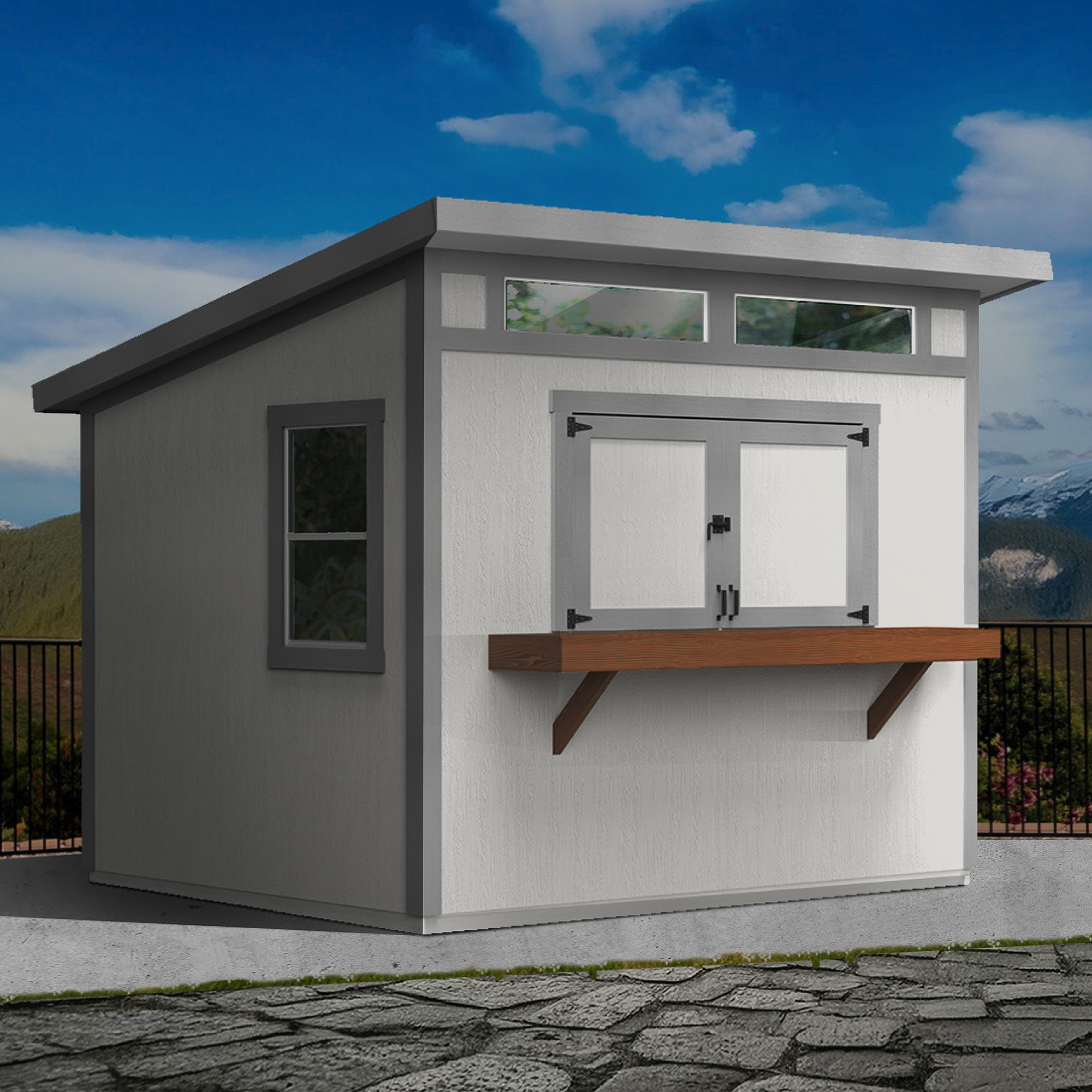 Handy Home Key West 10x8 Bar Shed | Wayfair