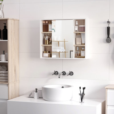 W H Medicine Cabinet Mirror