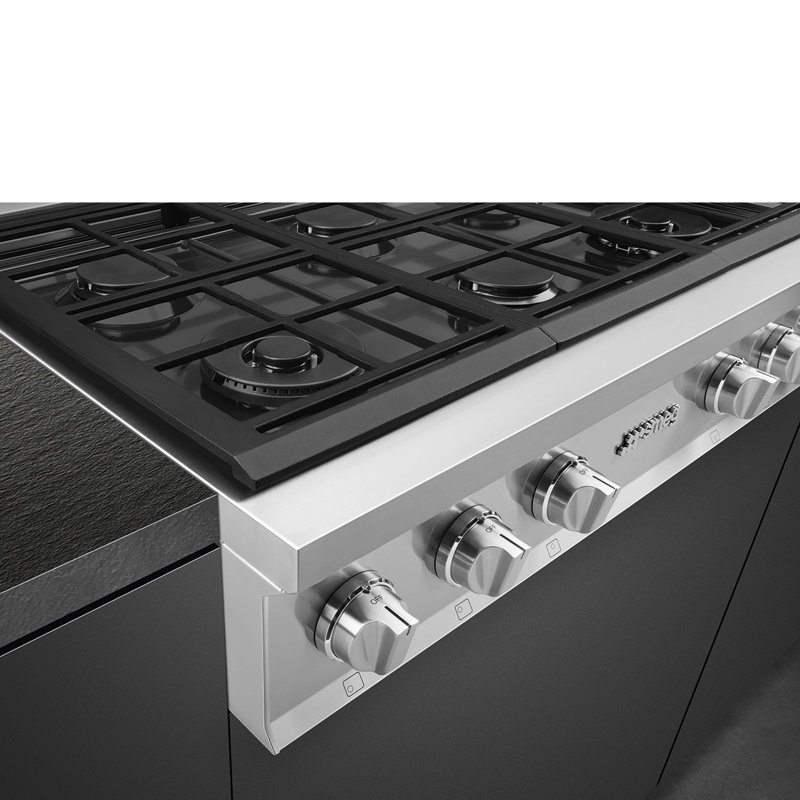 36" Gas - Smeg Portofino Rangetop