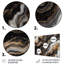 Glam Gold Flows, agate noire - salon d'art mural en marbre-1103938424-1103938402