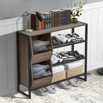 Eastep 9 Pair Shoe Rack