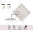 Bruss Luxury 100% Cotton Contour Bath Mat 20"x20" Reversible-93139006
