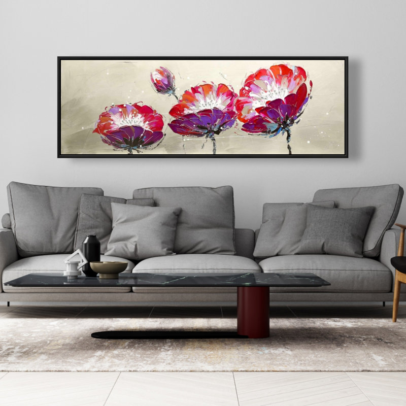 " Three Wild Flowers "