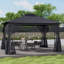 Carmelindo 2.8m x 3.9m x 2.9m Metal Pergola