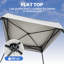 Auvent escamotable portatif en acier l 4 po x P 4 po-93980054