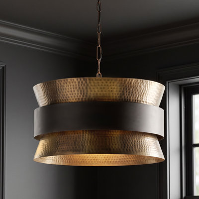Lustre tambour 4 lumières 