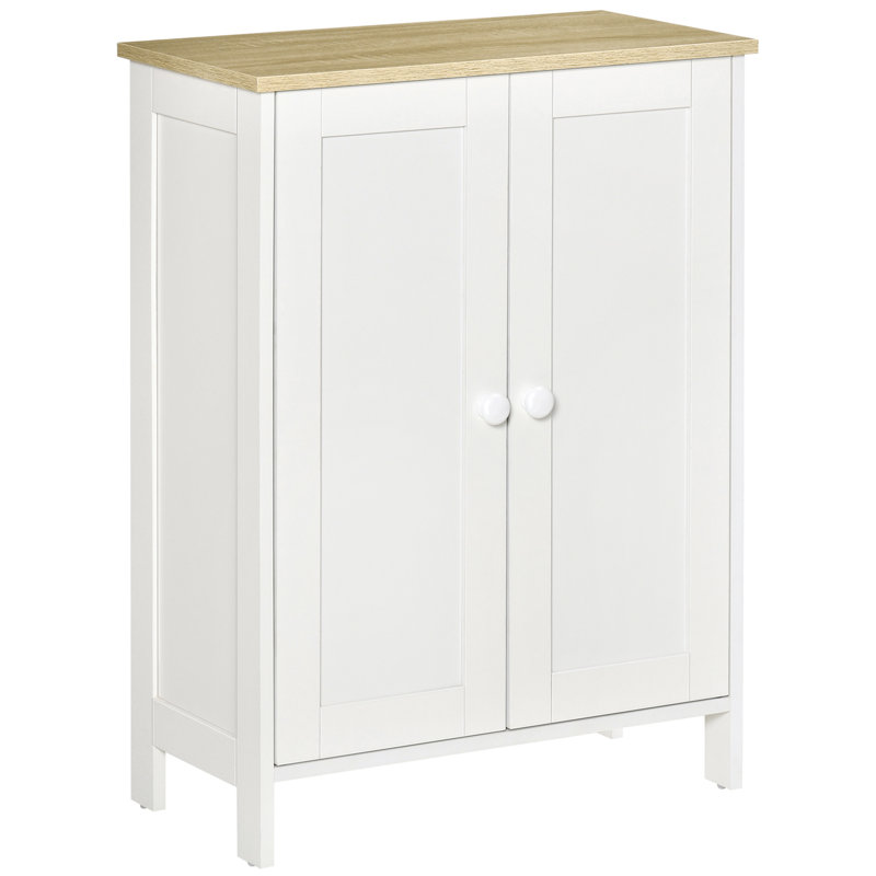 Armoire de rangement à 2 tablettes Cosgrove, Gris