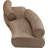 Bale 108" Chenille Fabric Upholstered 2 Pc. Modular Sectional