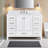 42" Engineered Stone Bathroom Vanity Top And White Ceramic(Vanity Base Not Included)