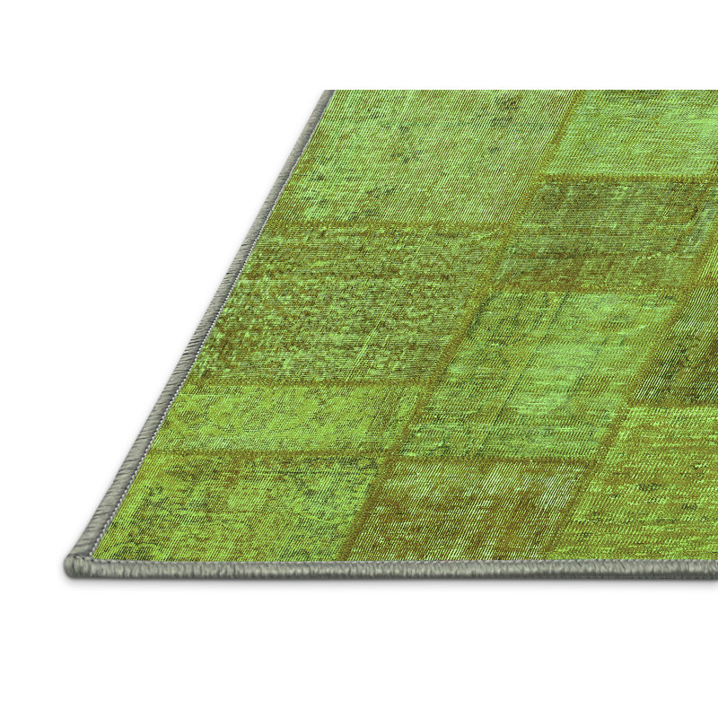 Performance Patchwork Indoor Rug, Rectangle 7' x 9'