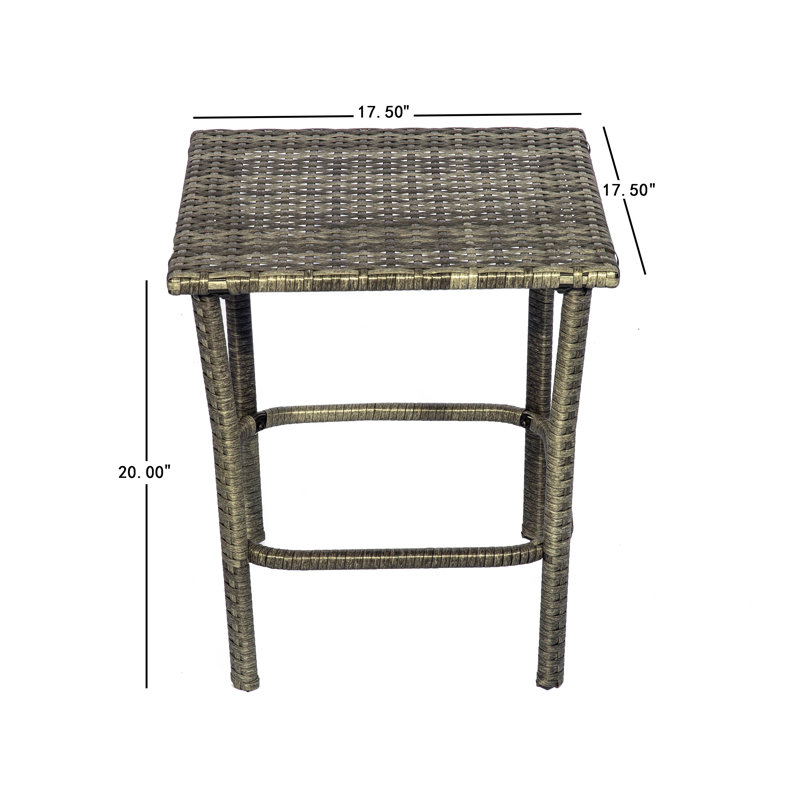 Bella 2 - Person Patio Conversation Set, Navy, Gray