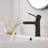 Single-Hole Single-handle Bathroom Faucet with Drain Assembly-93219934