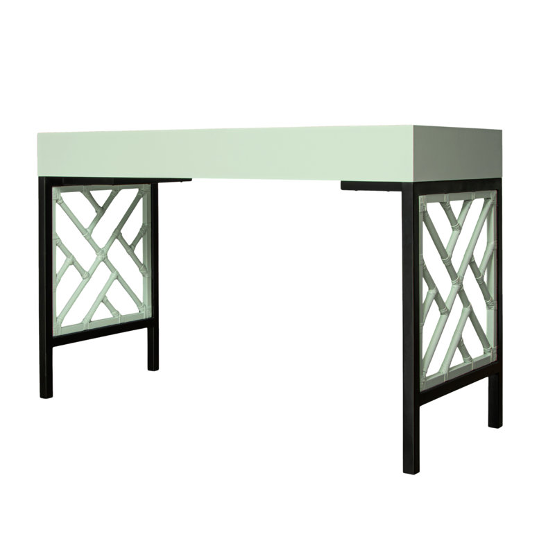 Chippendale Writing Desk, Celery Green