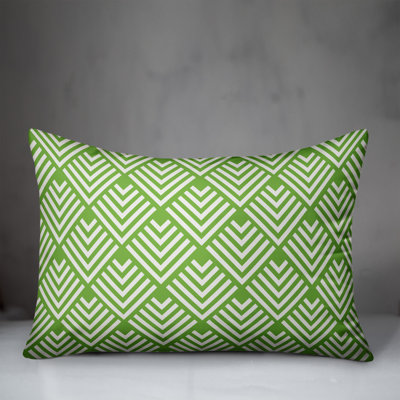 Chevron Outdoor Throw Pillow