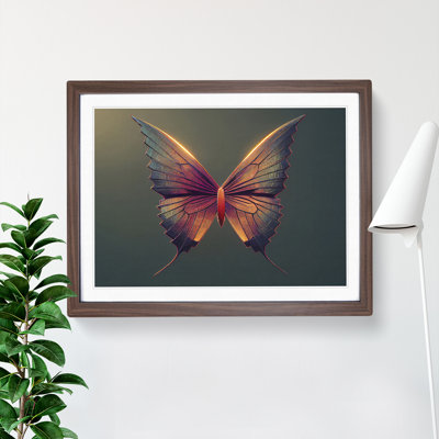 Astonishing Butterfly - Framed Print