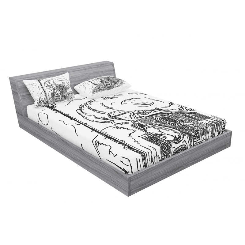 Microfiber Patterned Sheet Set