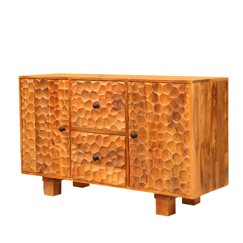 120cm Solid Wood Sideboard