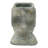 5X5.5X9" Easter Island Cement Planter