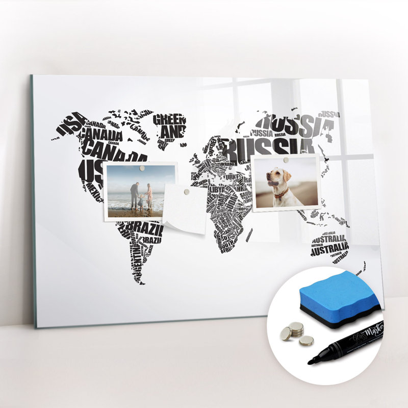 Magnetic Glass Dry Erase Board