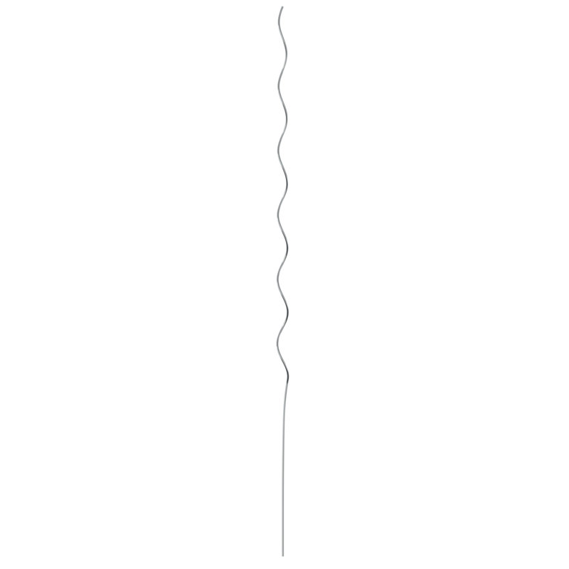 Spiral Plant Support Galvanised Steel, Galvanised Steel, 150 cm, 20