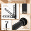 244 cm Wall Mounted Clothes Rack