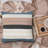Striped Polyester Throw Pillow
