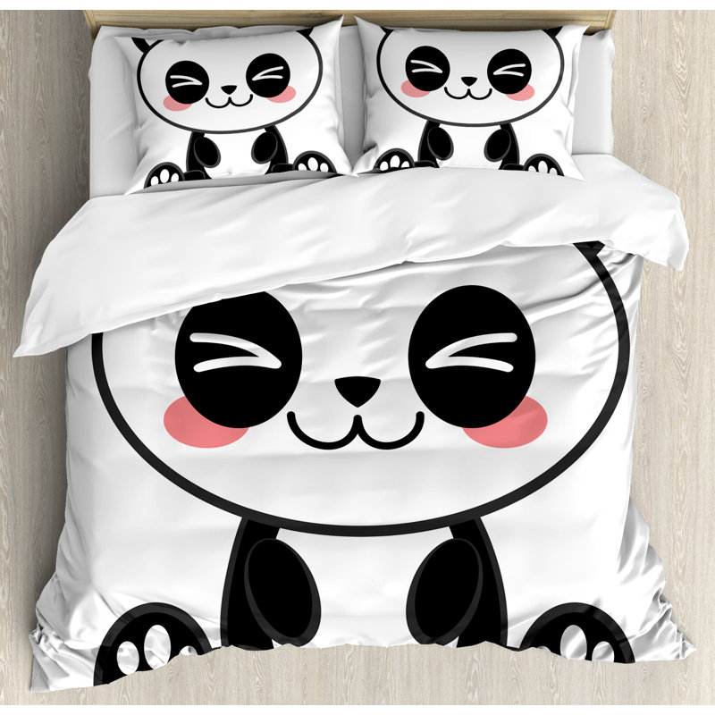 Anime Modern & Contemporary Polyester Duvet Cover, King