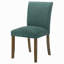 Chaise d'appoint rembourrée (ensemble de 2)