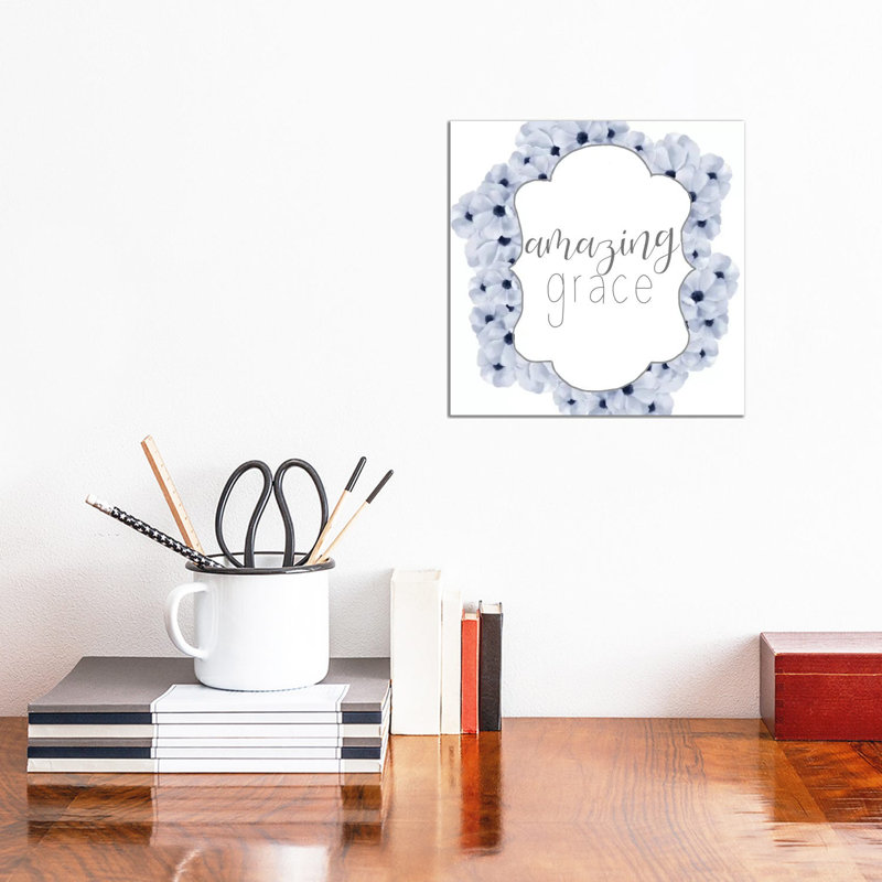 Amazing Grace by Ann Bailey - Wrapped Canvas Print, 30.48 cm H x 30.48 cm W
