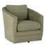 35" Wide Polyester Swivel Barrel Chair-278873776